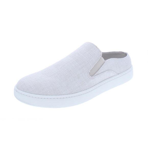 Vince Verrell Light Gray Fabric Slip On Sneakers Size 8.5 - Picture 1 of 8